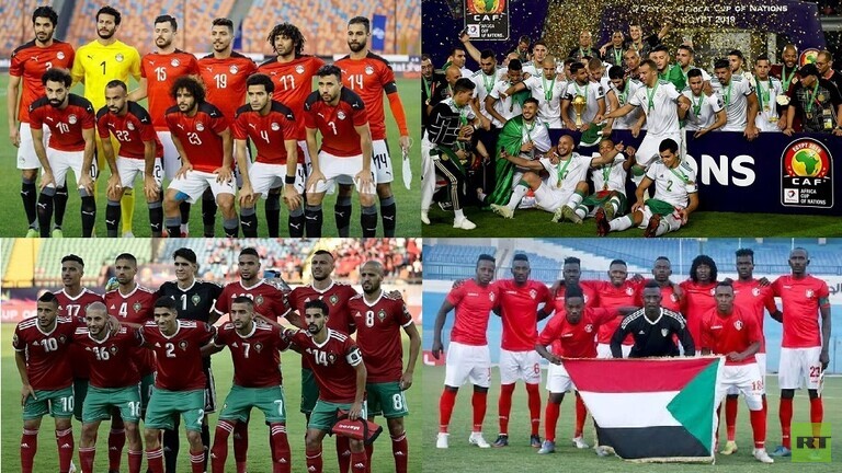 دام برس : قائمة المنتخبات المتأهلة لكأس أمم إفريقيا 2021 منها 7 عربية